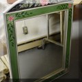 DM04. Painted wall mirror. 